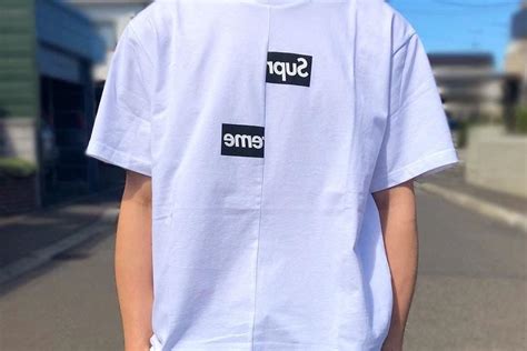 How to legit check a supreme box logo hoodie! How To Spot Fake Supreme Comme Des Garcons Split Box Logo ...