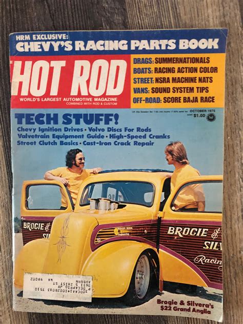 Hot Rod Magazine Vintage Original Copy Classic Magazine Etsy