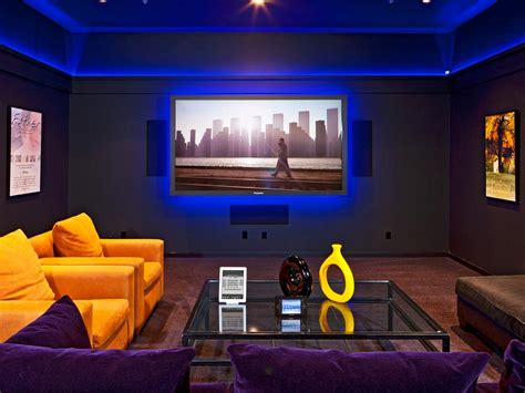 Basement Home Theaters And Media Rooms Pictures Tips And Ideas Hgtv