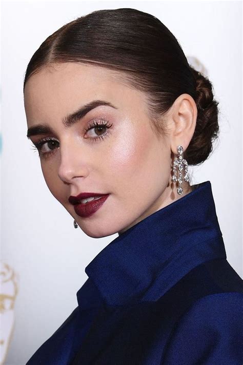 Pin De Lovelylonelynight Em Fashion Icons Cabelo De Lily Collins