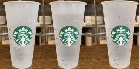 Starbucks Released Color Changing Confetti Cups That Come With A