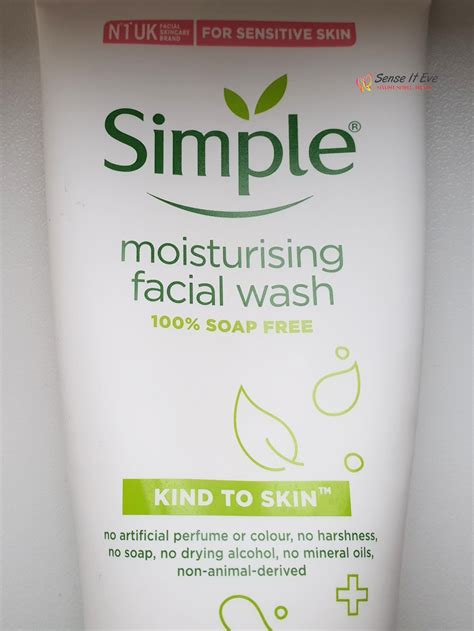 Simple Moisturizing Facial Wash Review