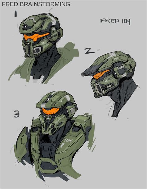 Halo Concept Art — Halo 5 Guardians Concept Art For Fred By Kory