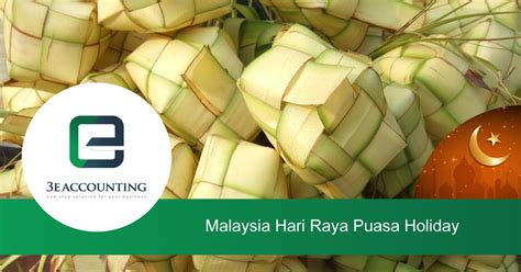 Malaysia public holidays 2017 (tarikh hari cuti umum malaysia 2017). Malaysia Hari Raya Puasa - Holiday to End Ramadan