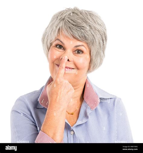 Funny Old Woman Face