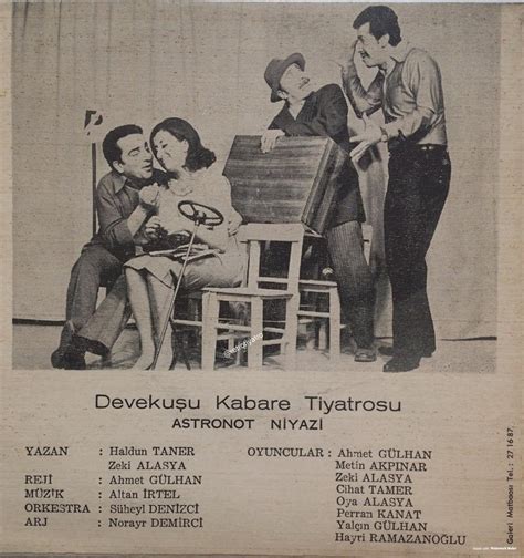 Tüm aile etkinlikleri gösteri sirk tiyatro müzikli gösteri zoo theme park attraction center minimaster. Astronot Niyazi Deve Kuşu Kabare Tiyatrosu ve Haldun Taner ...