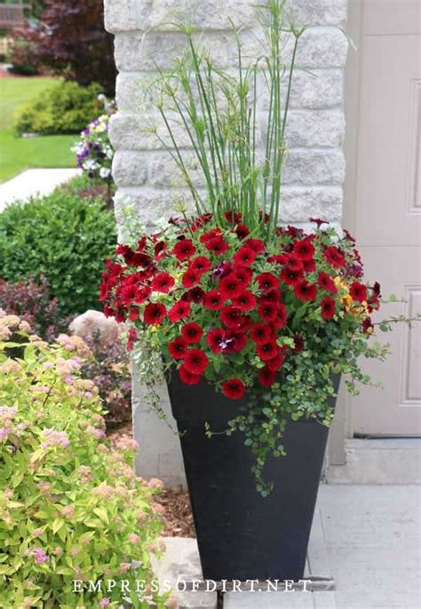 25 Planter Ideas Welcoming Front Gardens And Porches Outdoor Flower