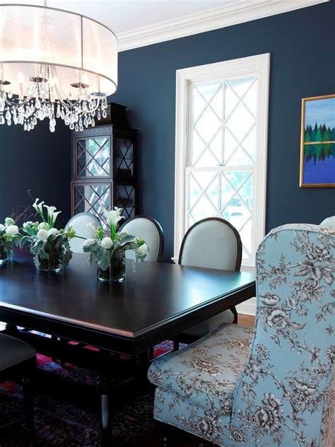 20 Adorable Colorful Dining Room Design Ideas Dining Room Blue Blue