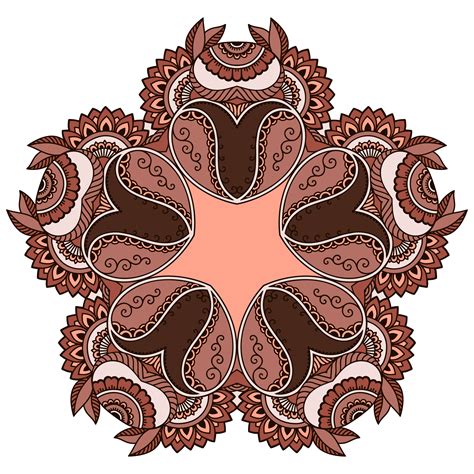 Flower mandala svg | Paisley art, Flower mandala svg, Islamic motif