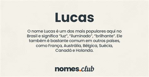 Lucas Significado Nomes Club My XXX Hot Girl