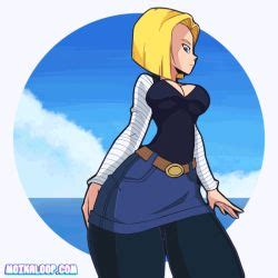 Astrobabe Android Dragon Ball Dragonball Z Bad Id Bad Pixiv Id Highres Girl Ass