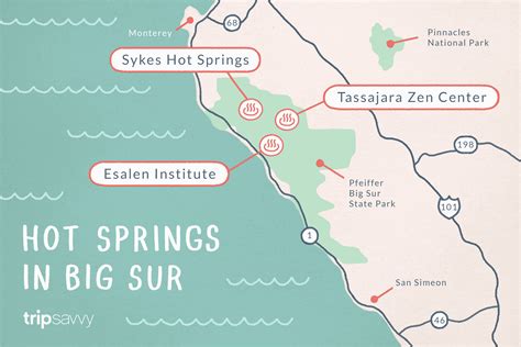 Hot Springs In California Map Maps For You