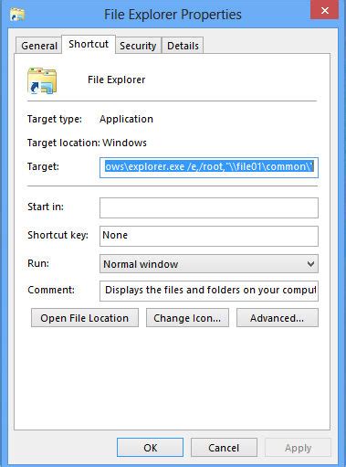 Launch File Explorer With Drive List In Windows 8