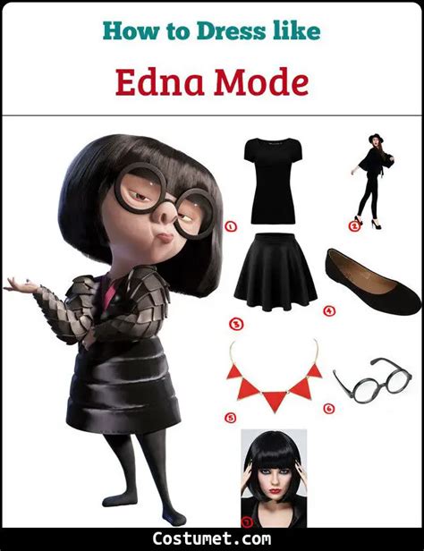 Edna Incredibles Costume