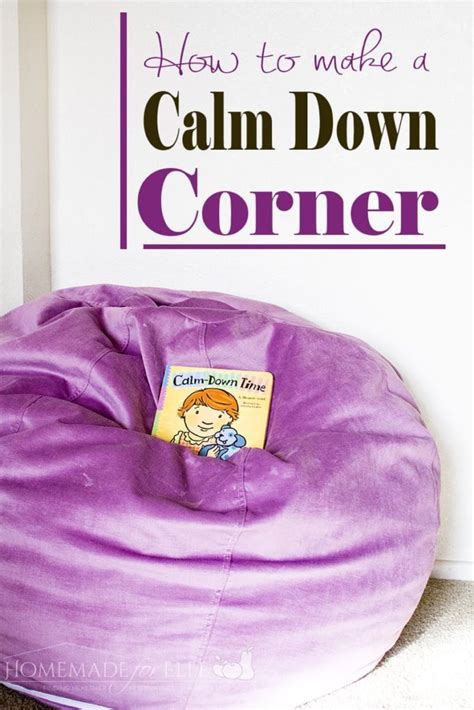 How To Make A Calm Down Corner ⋆ Homemade For Elle