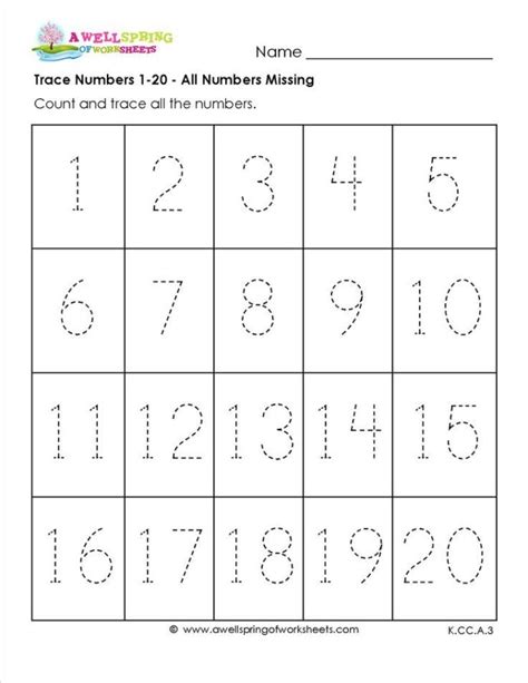 This set of printable worksheets is specially designed for students of grade 6, grade 7, grade 8, and high school. Number Tracing To Worksheet For Preschool Google Search With Worksheets 7th Grade Common ...
