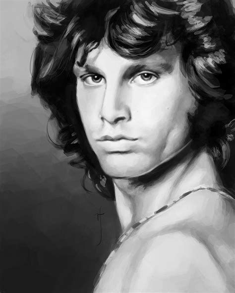 52 Portraits 31 Jim Morrison By Rflaum On Deviantart