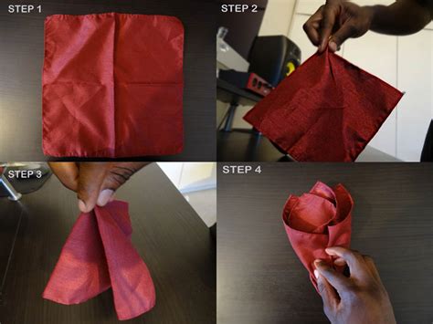 Fold the longer side up, slightly more than halfway. Exquisite Pocket Square Folds - Yinka Jermaine