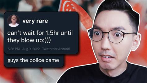 This Guy Got Arrested For Ruining National Day Youtube
