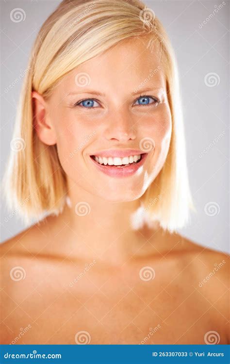 What A Gorgeous Smile Closeup Portrait Of A Beautiful Young Woman With