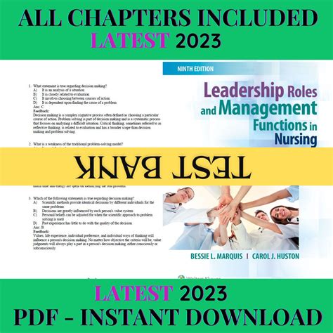 Leadership Roles And Management Functions In Nursing Theory 9th