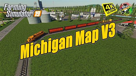 Farming Simulator 19 Maps Michigan Map In 4k Resolution Youtube