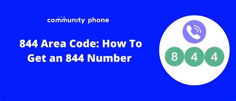 844 Area Code Everything You Need To Know