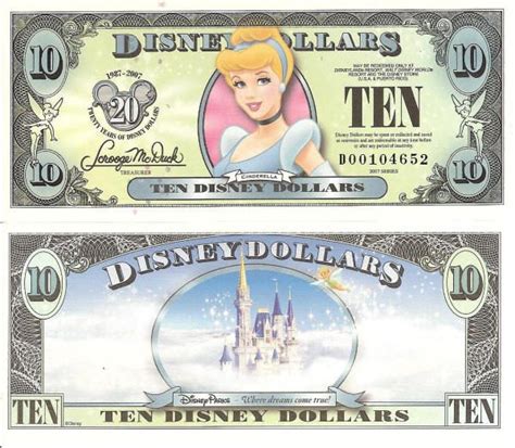 Remember, just because it's disney doesn't mean it's about disneyland. Disney Dollars are a form of currency that can be used at ...