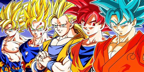 The dragon ball manga and anime series features an extensive cast of characters created by akira toriyama. Dragon Ball: All The Super Saiyan Levels Ranked, Weakest ...