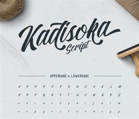 But that's not all they are great for, no matter what type of site you are building, they can be used to lighten the mood on particular section such as graphics, banners etc. Kadisoka Free Script Typeface - Age Themes