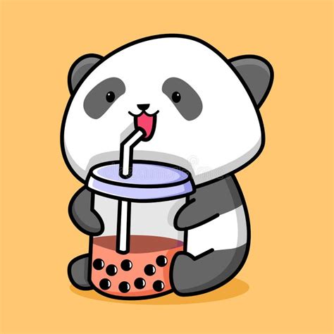 Bubble Tea Panda Stock Illustrations 45 Bubble Tea Panda Stock