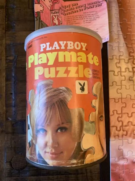 Playboy Playmate Puzzle Complete Miss February Lorrie Menconi Rare First Print Picclick