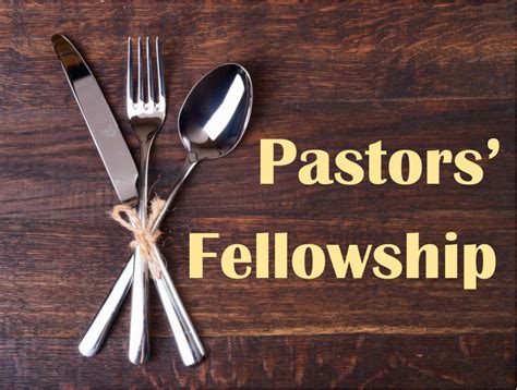 Pastors Fellowship October 2020