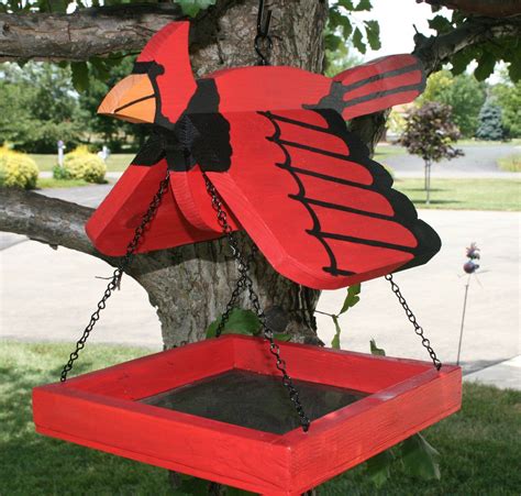 Cardinal Bird Feeder | Etsy | Cardinal birds, Bird feeders, Diy bird feeder