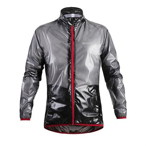 Wosawe Cycling Jacket Multi Function Rain Jackets Waterproof Windproof