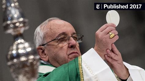 Opinion Pope Francis Next Act The New York Times