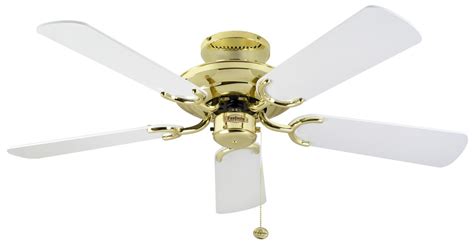 Guaranteed low prices on modern lighting, fans, furniture and decor + free shipping on orders over $75!. Fantasia Mayfair 42" Polished Brass and White Blades ...