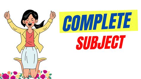 Complete Subject In English Definition Types And Examples