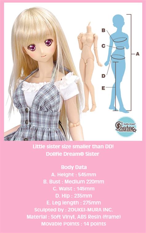 Dollfie Dream® Sizes Sakura Dreams Dollfie Dream® Friend Shop