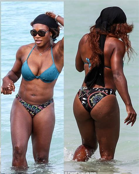 Serena Williams Flaunts Dangerous Curves In Sexy Bikini Photos