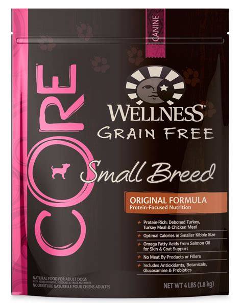 Small breed dog food grain free. Wellness CORE Natural Grain Free Dry Dog Food, Small Breed