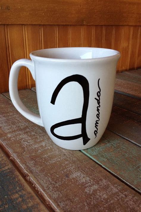 Initial Name Mug Personalized Just For You By Anneavenue On Etsy 12