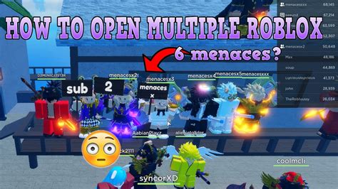 How To Open Multiple Roblox Gpo And Any Game Youtube