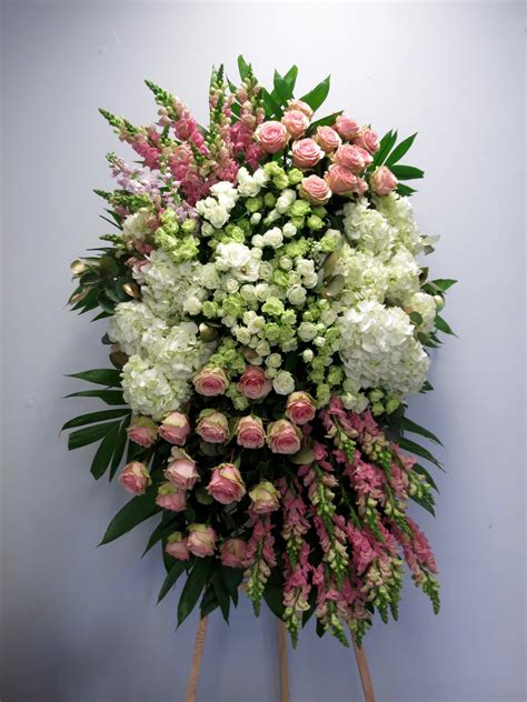 Please contact american funeral plan to find out if funeral director services are available cemetery: Pink Roses & Hydrangeas Spray- Funeral Service - Glendale ...