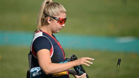 Amber Hill British Shooter Wins Skeet Silver At World Cup In Italy