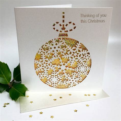 Christmas Card Thinking Of You By Pink Pineapple Home & Gifts