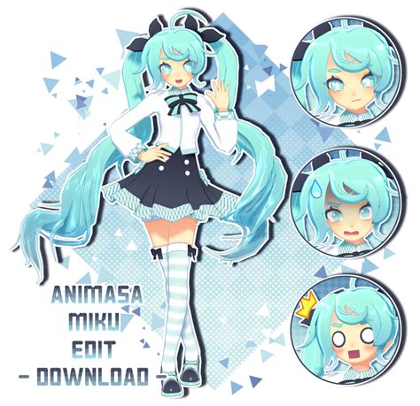 Mmd Animasa Miku Edit Download Update By Monocereal On Deviantart