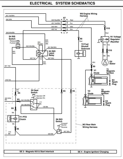 Wiring Schematic For A John Deere L130 Lawn Mower Wiring Diagram