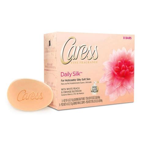 Caress Beauty Bar Daily Silk 4 Oz 8 Bar Pack Of 3