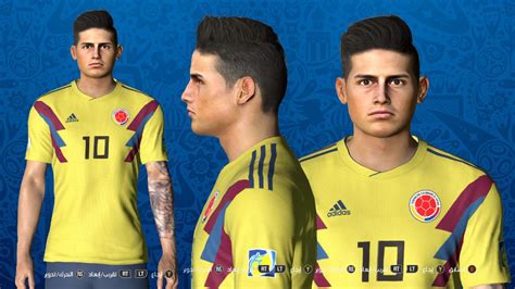 Pes Modif Pes 2017 James Rodriguez Face By Youssef Facemaker
